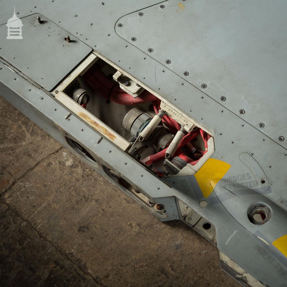 Aluminium Inboard Pylon Section Salvaged from an RAF Tornado Aircraft