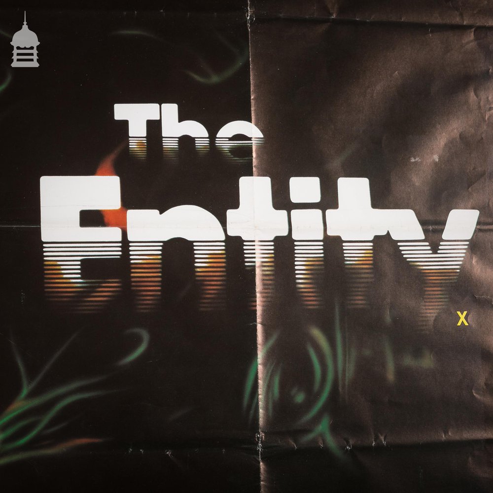 Original ‘THE ENTITY’ Quad Movie Poster in Black Frame