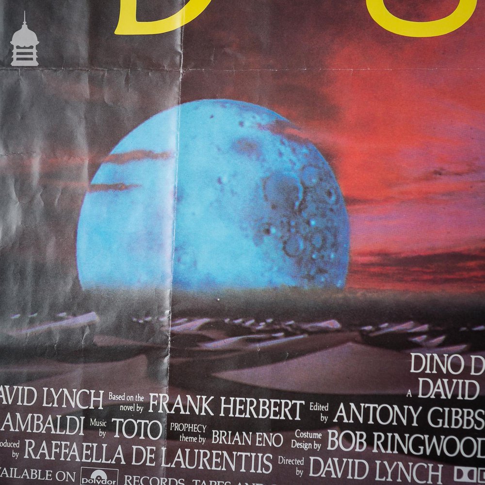 Original ‘DUNE’ Quad Movie Poster in Black Frame