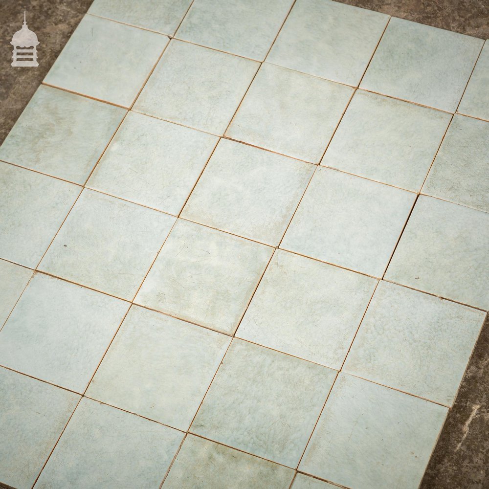 Set of 30 Original Light Blue 4 x 4 Tiles