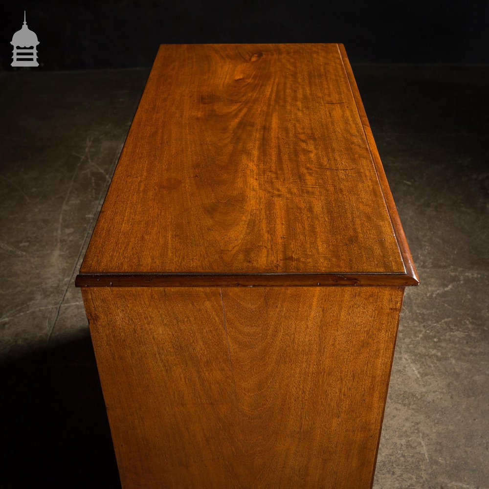 Fine Example of an Early 19th C Single Plank Cuban Mahogany Chest of Drawers