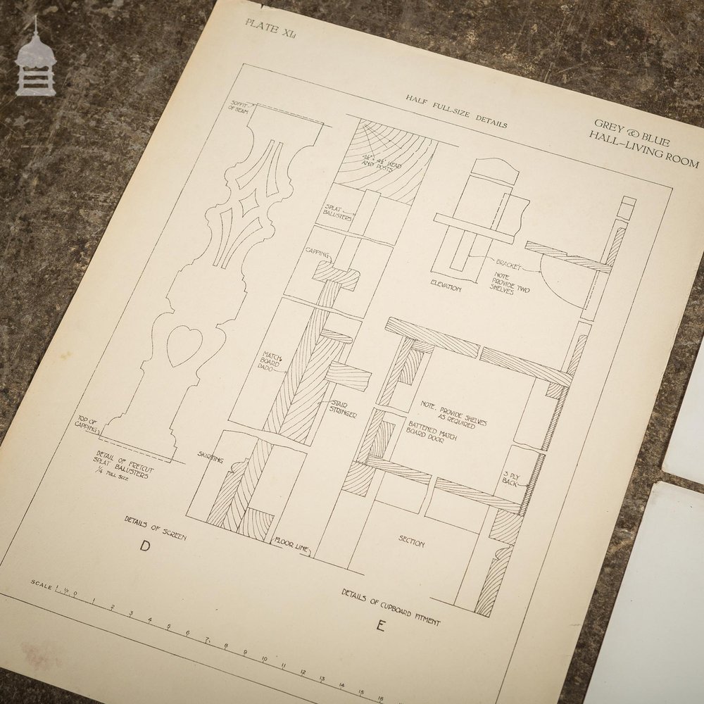 R. Gouldburn Lovell Home Interiors A Practical Work on Colour Decoration and Furnishing sections Two, Three, Four and Five