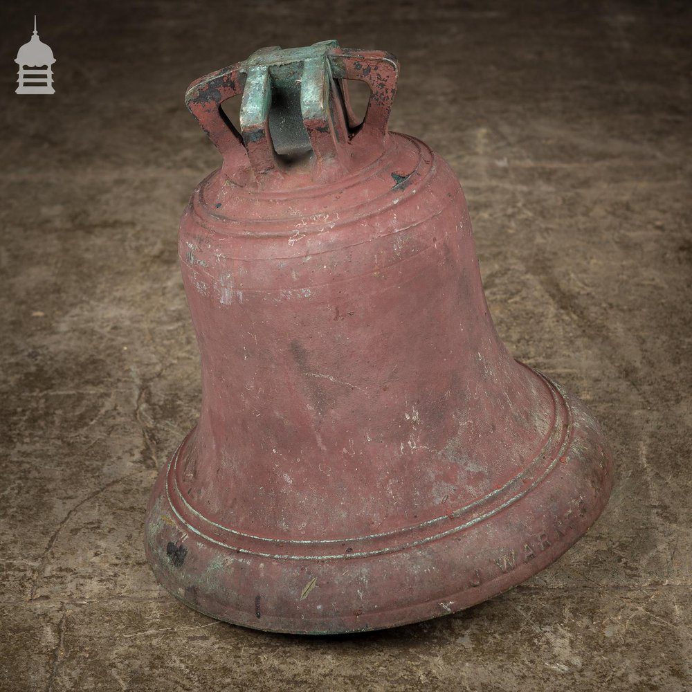 John Warner and Sons Bronze Bell Dated 1875