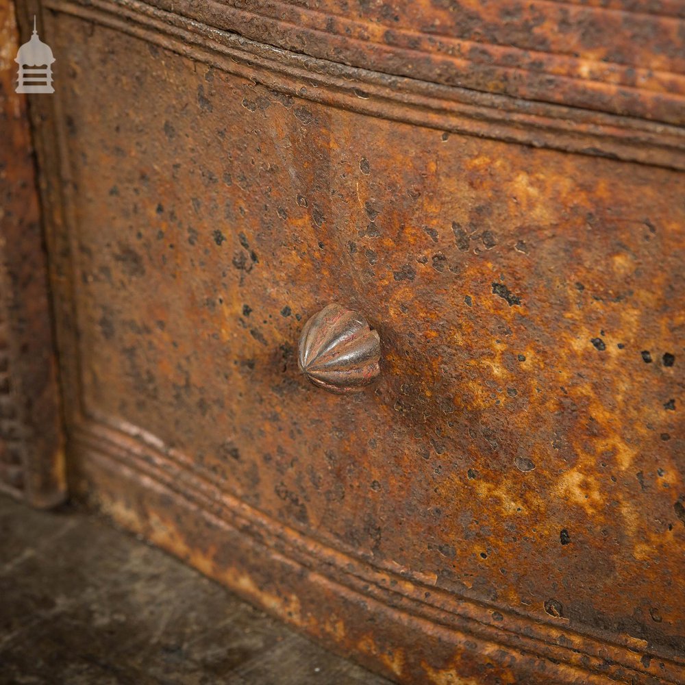 19th C Rare Narrow Bedroom Fireplace