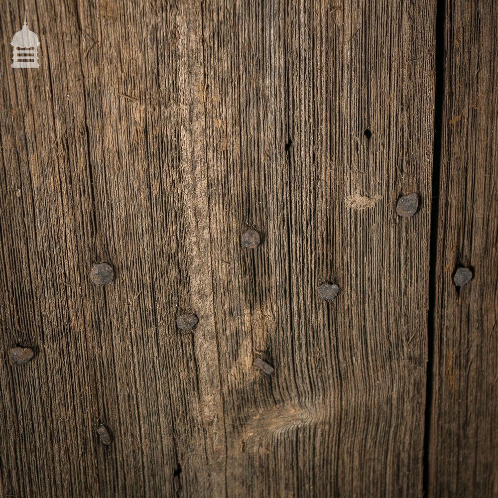 Reclaimed Weathered Ledged Pine Barn Door