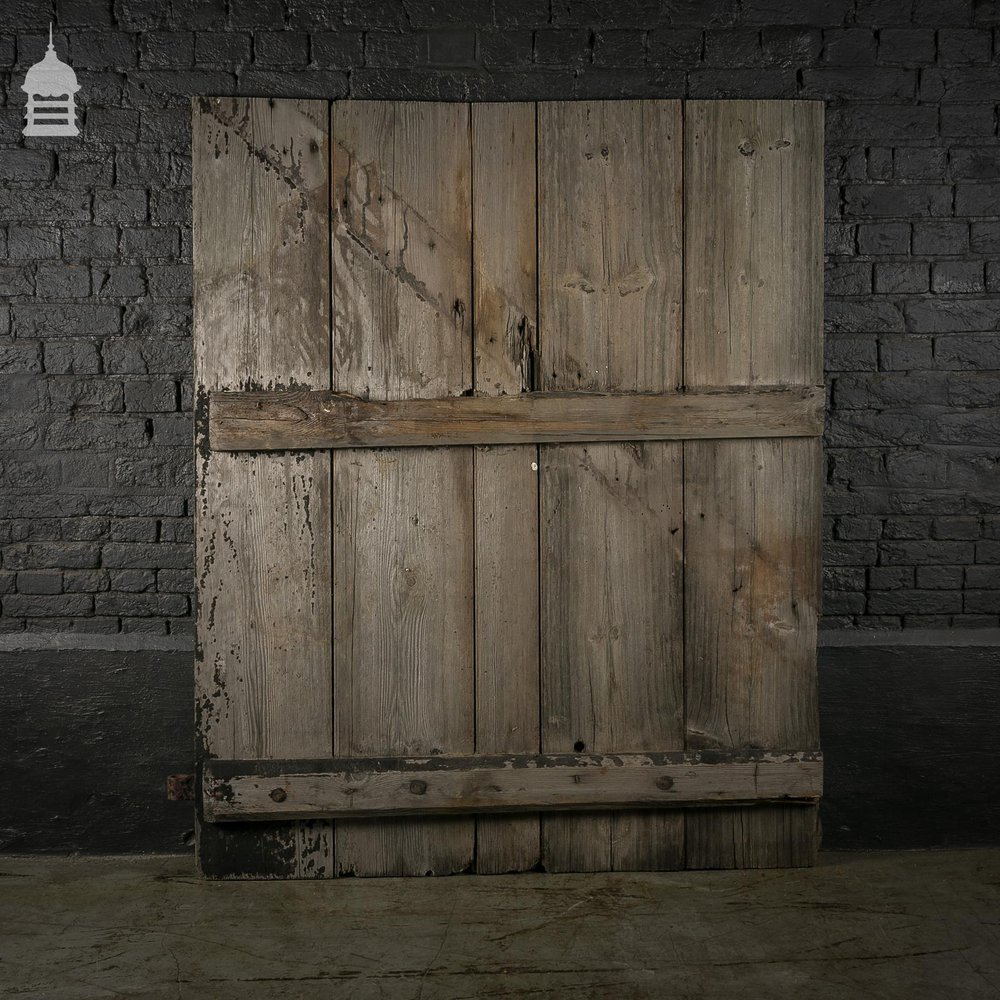 Reclaimed Weathered Ledged Pine Barn Door