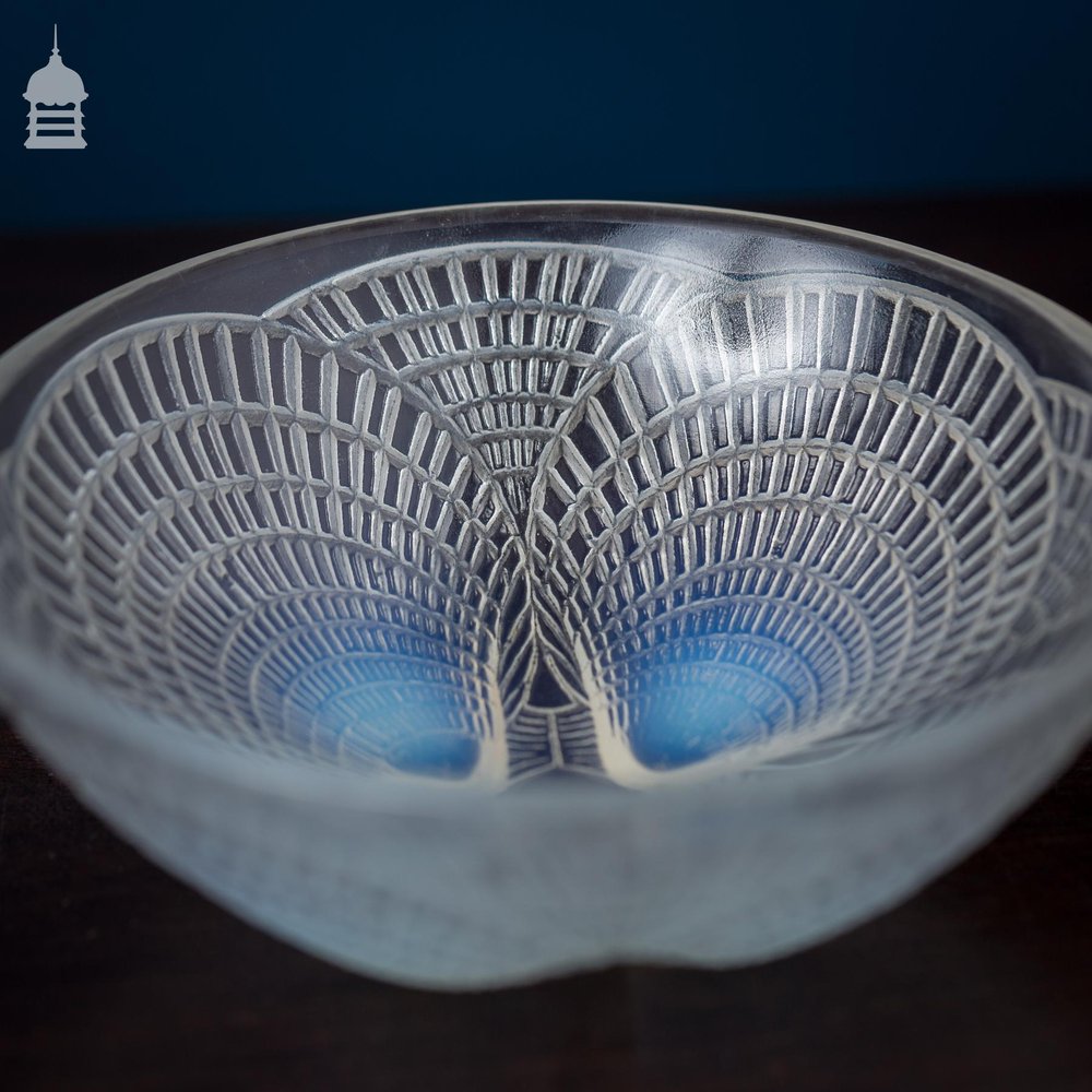 Rene Lalique Coquilles Opalescent Bowl