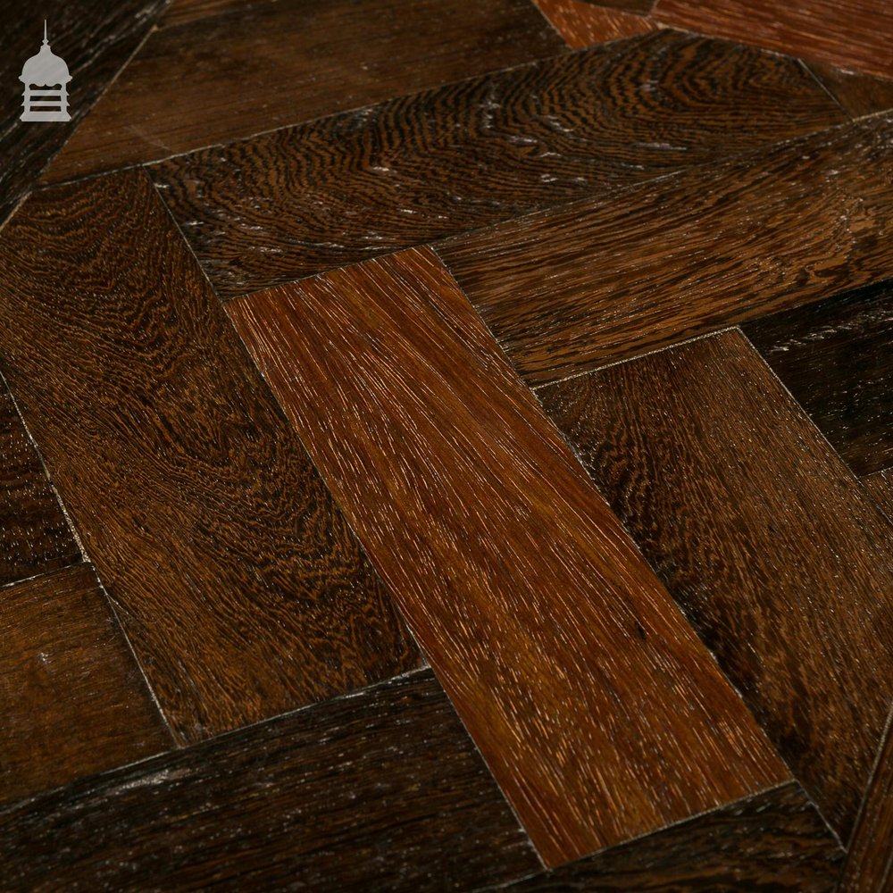 Reclaimed Wenge Parquet Block Flooring