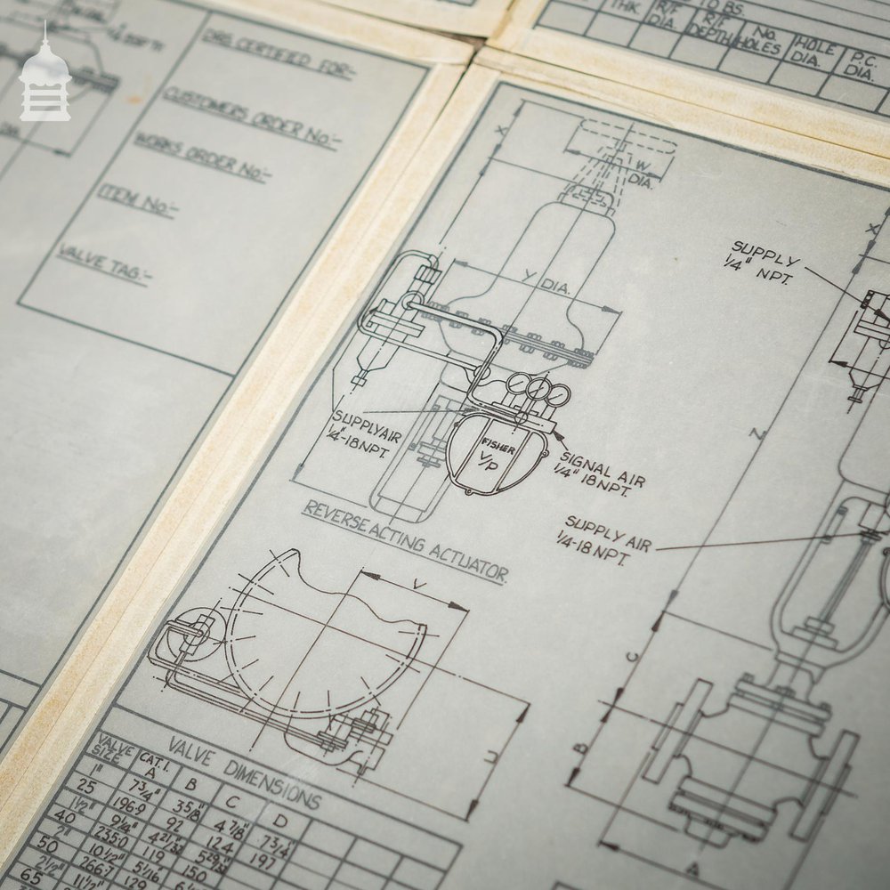 140 Pages of Vintage Industrial Drawings Plans Schematics