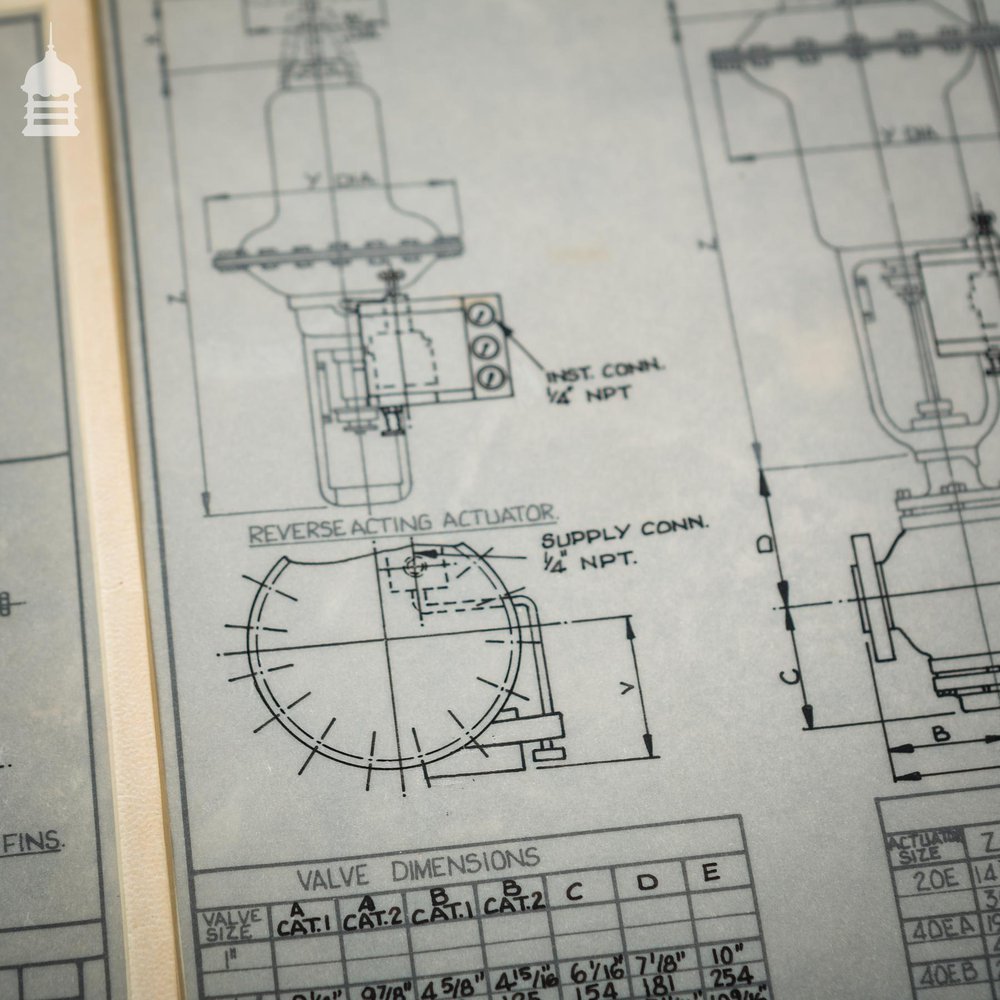 140 Pages of Vintage Industrial Drawings Plans Schematics