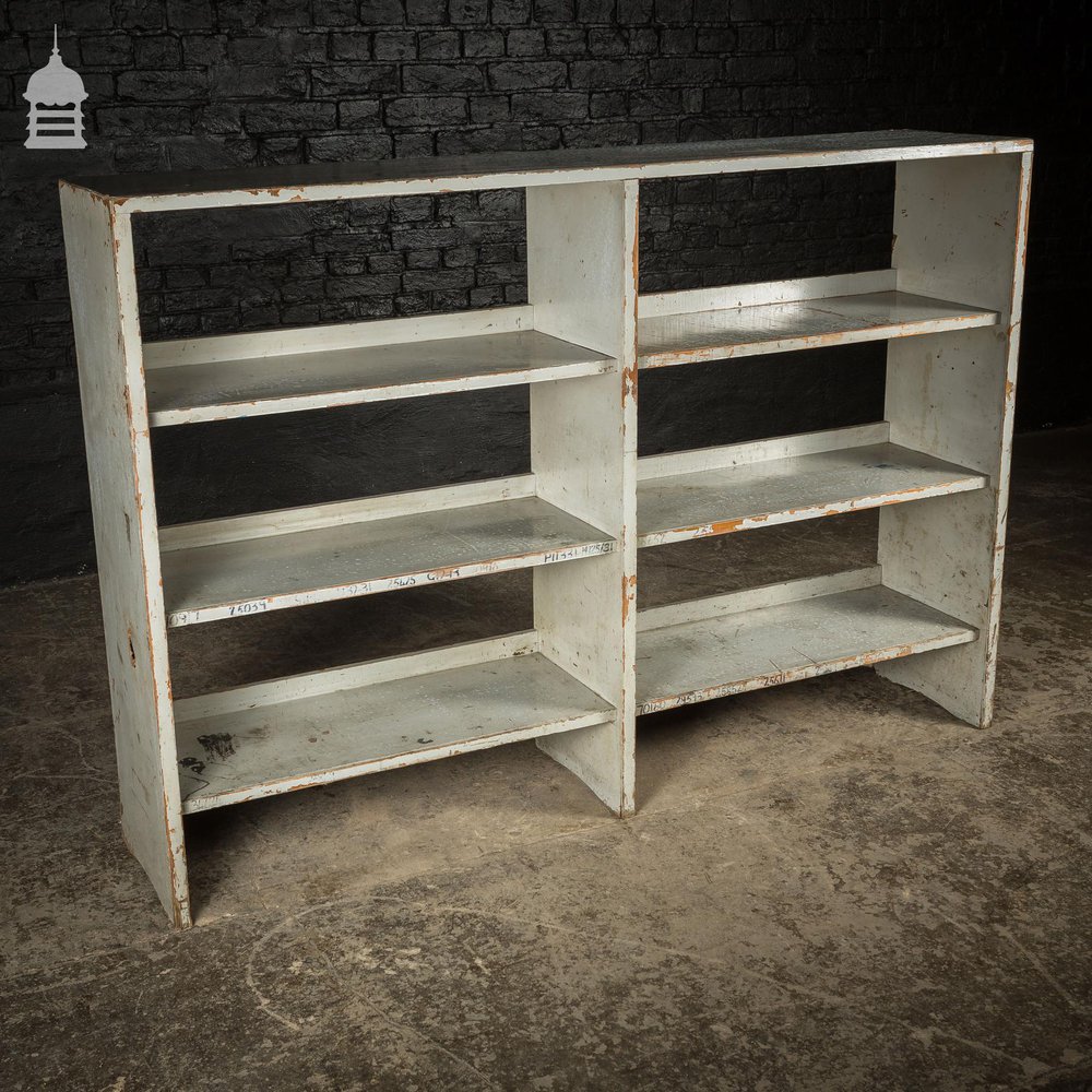 Light Grey Industrial Workshop Shelving Unit