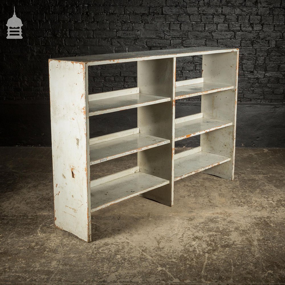 Light Grey Industrial Workshop Shelving Unit