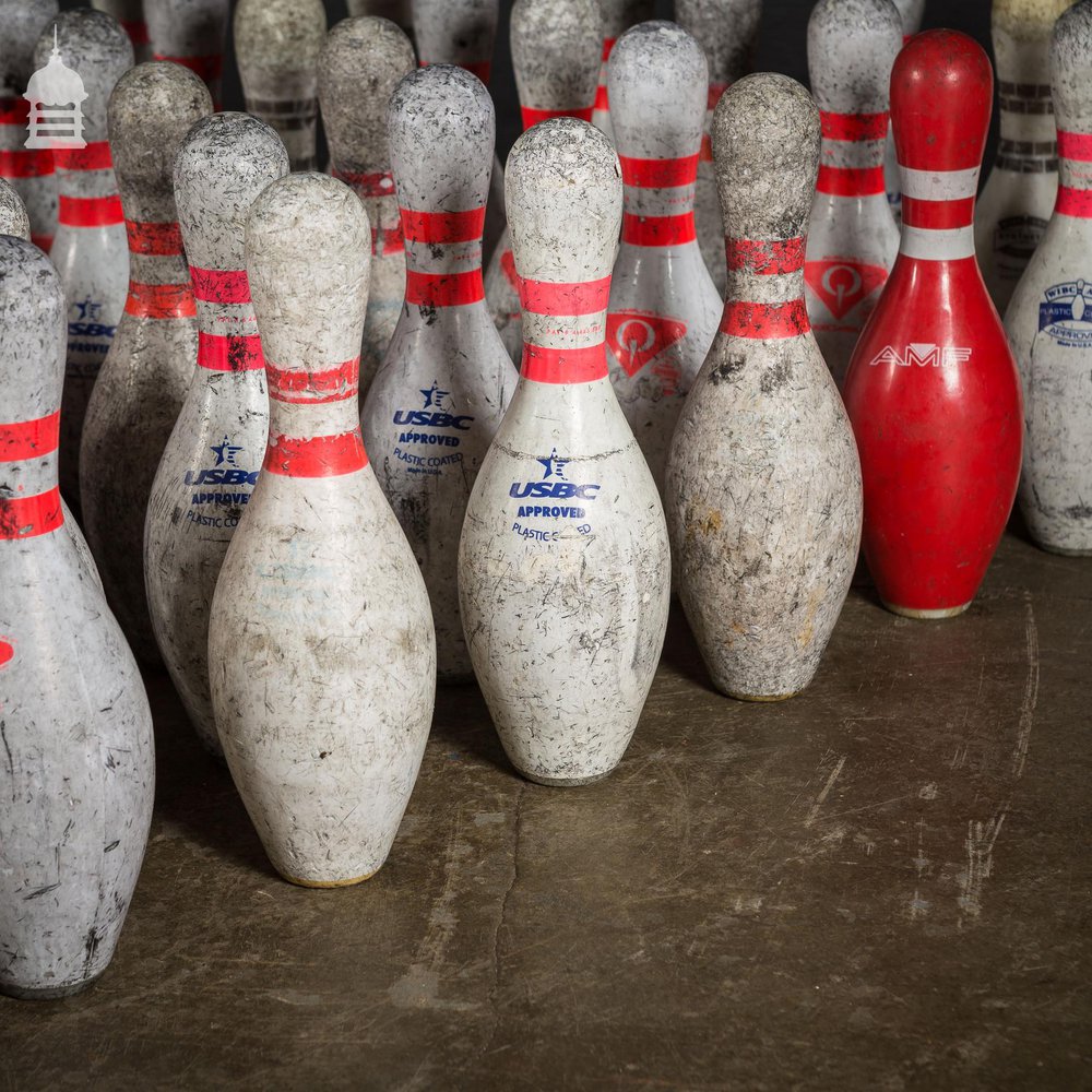 Vintage Hardwood Bowling Pin