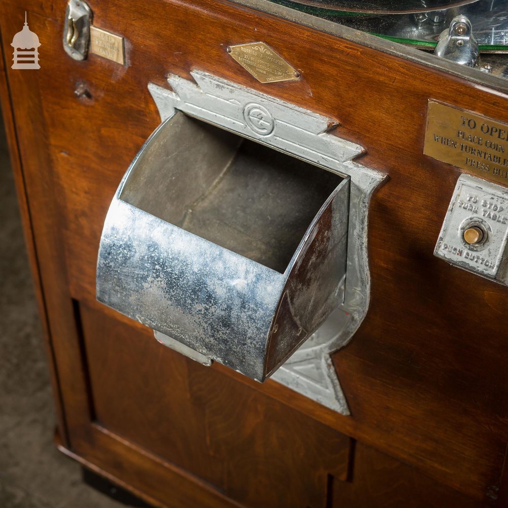 Restored 1930s Art Deco Rotary Merchandiser Arcade Machine