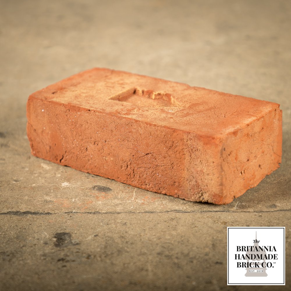 2 5/8" Handmade Red Brick, Period Style Facing Bricks