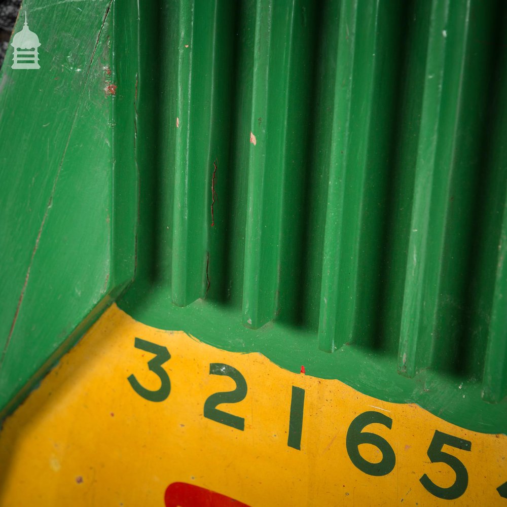 Vintage Green and Yellow Fun Fair Ball Game