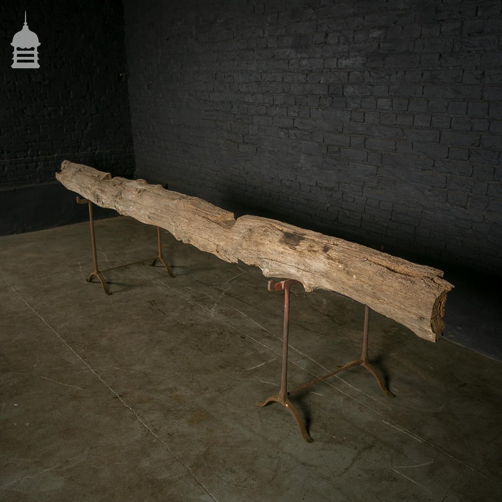 Stunning Antique Oak Beam 9" x 6"