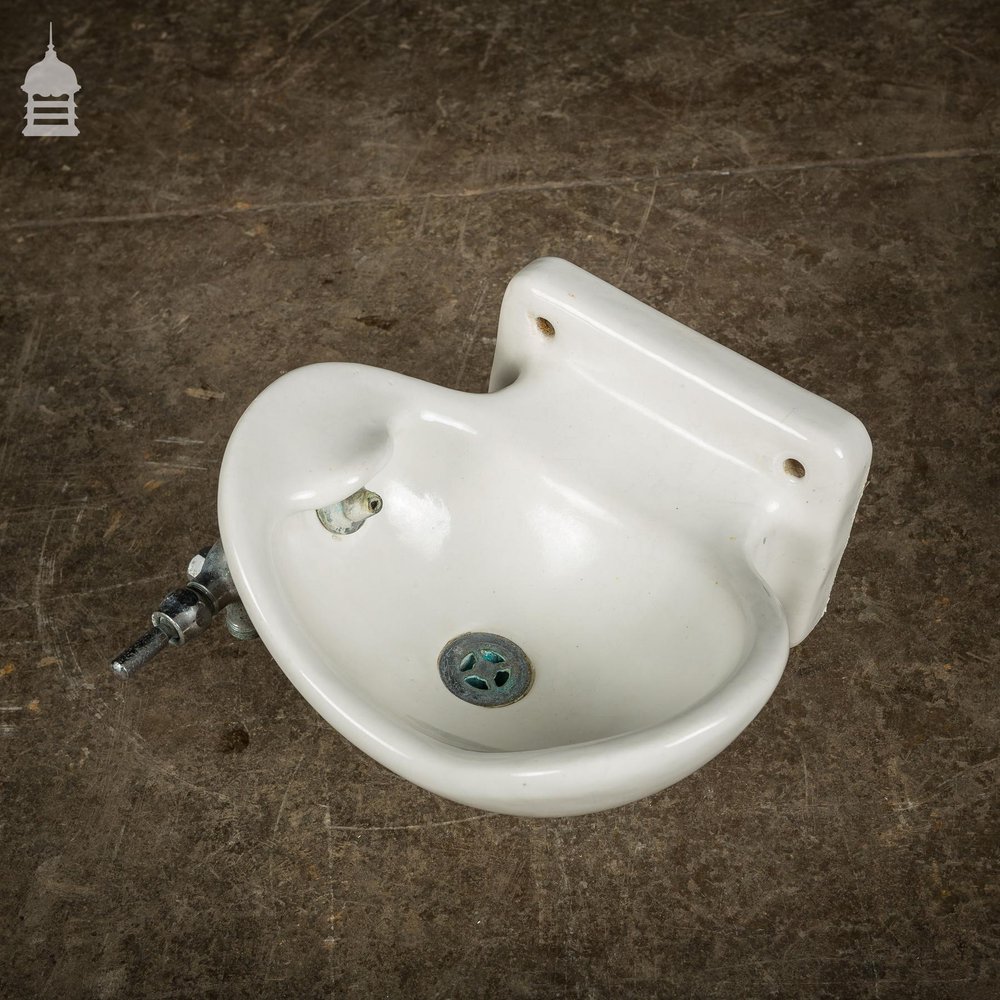 Reclaimed Wall Mounted Ceramic Drinking Fountain