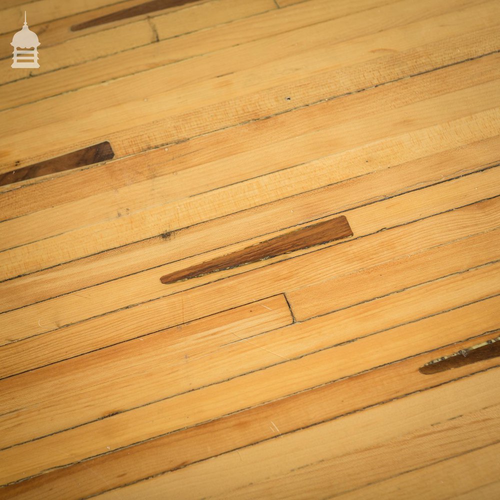 Original Maple & Pitch Pine Reclaimed Bowling Lane Alley