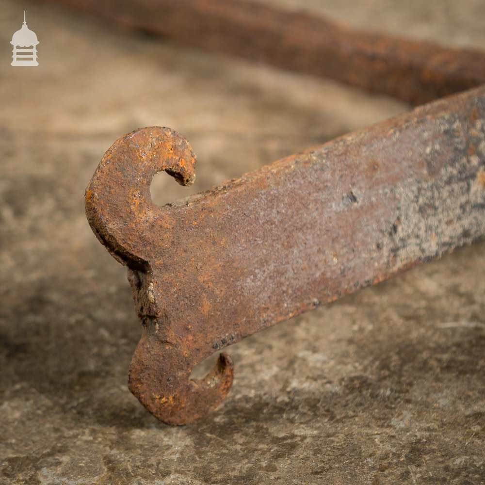 Small Blacksmith Made Wrought Iron Building Tie Wall Tie