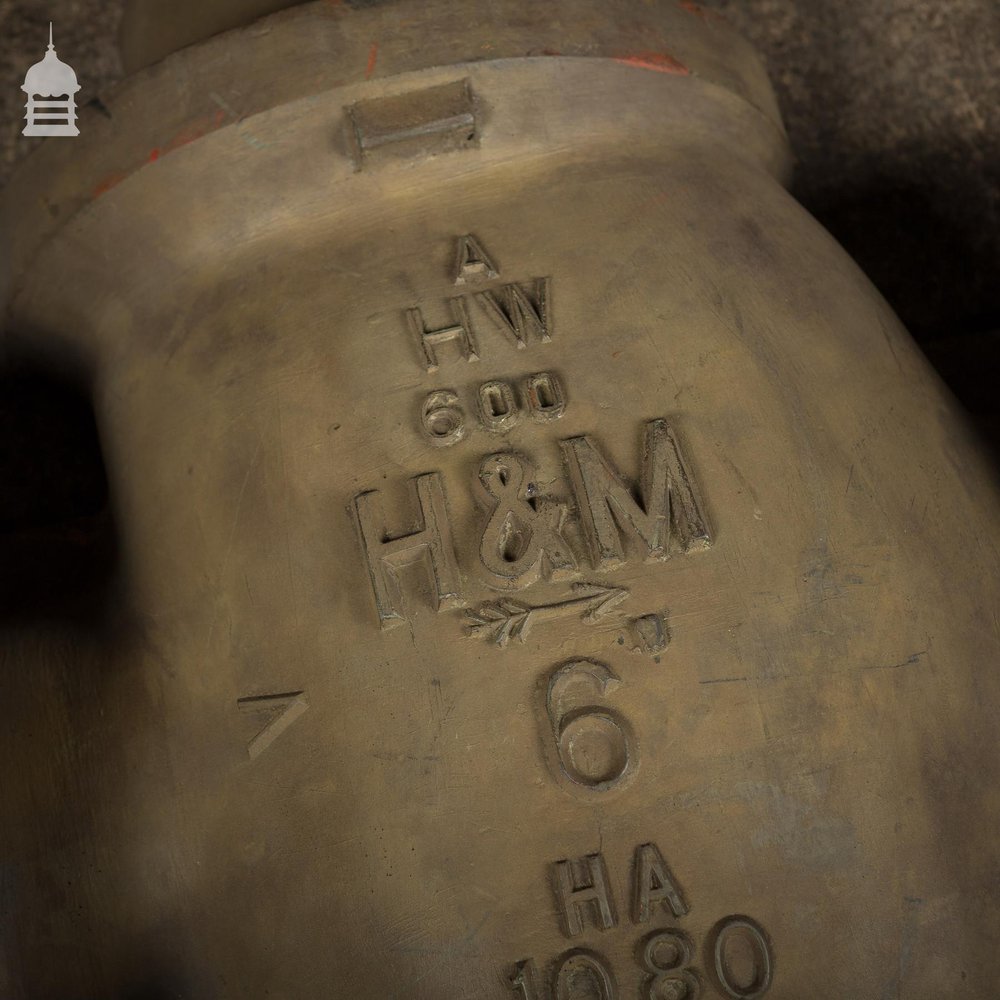 Large Industrial Foundry Mould with H&M Monogram