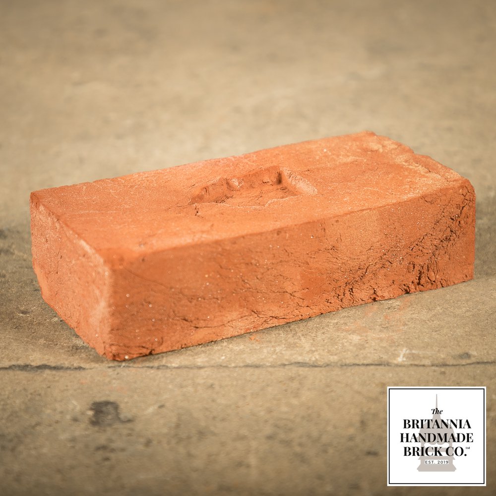 2 1/4" Handmade Red Brick, Period Style Facing Bricks