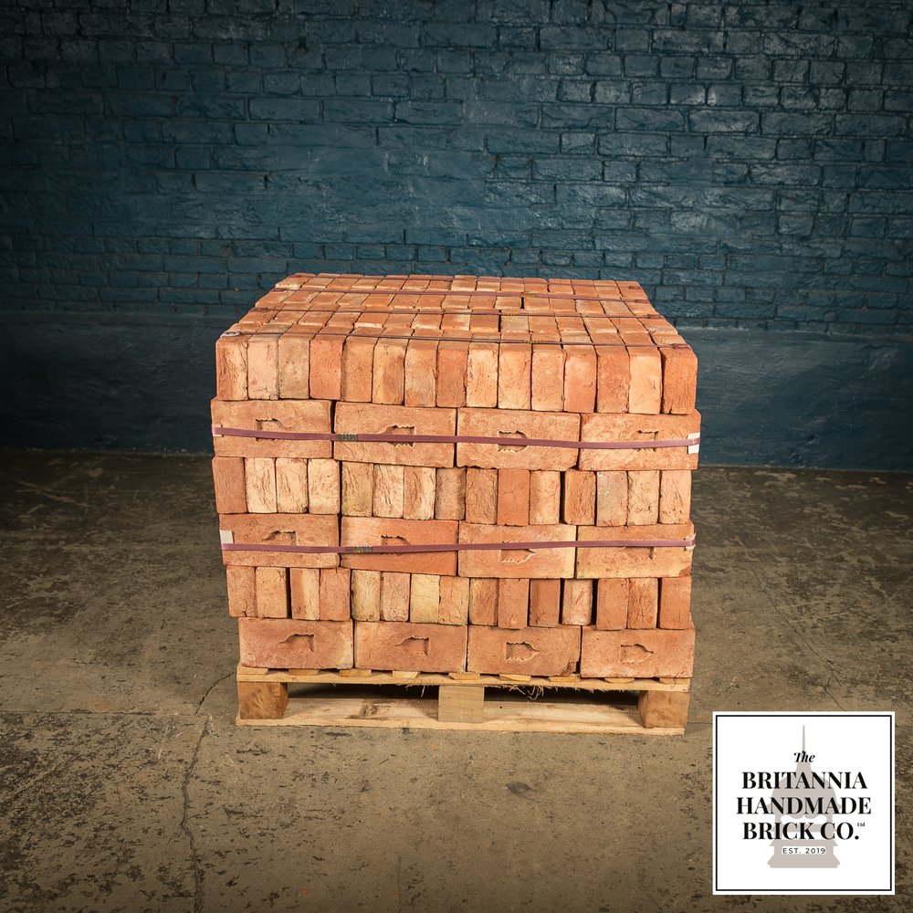 2 1/4" Handmade Red Brick, Period Style Facing Bricks