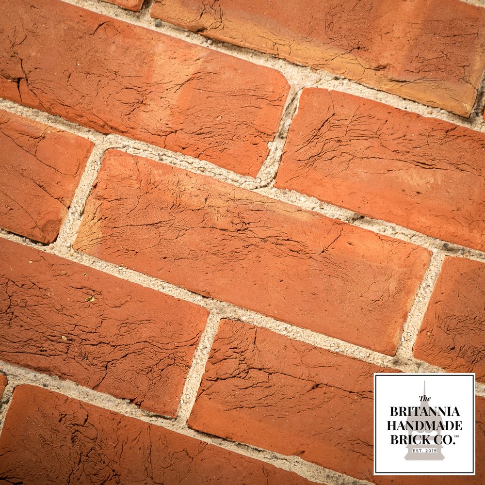 3" Handmade Red Brick, Period Style Facing Bricks