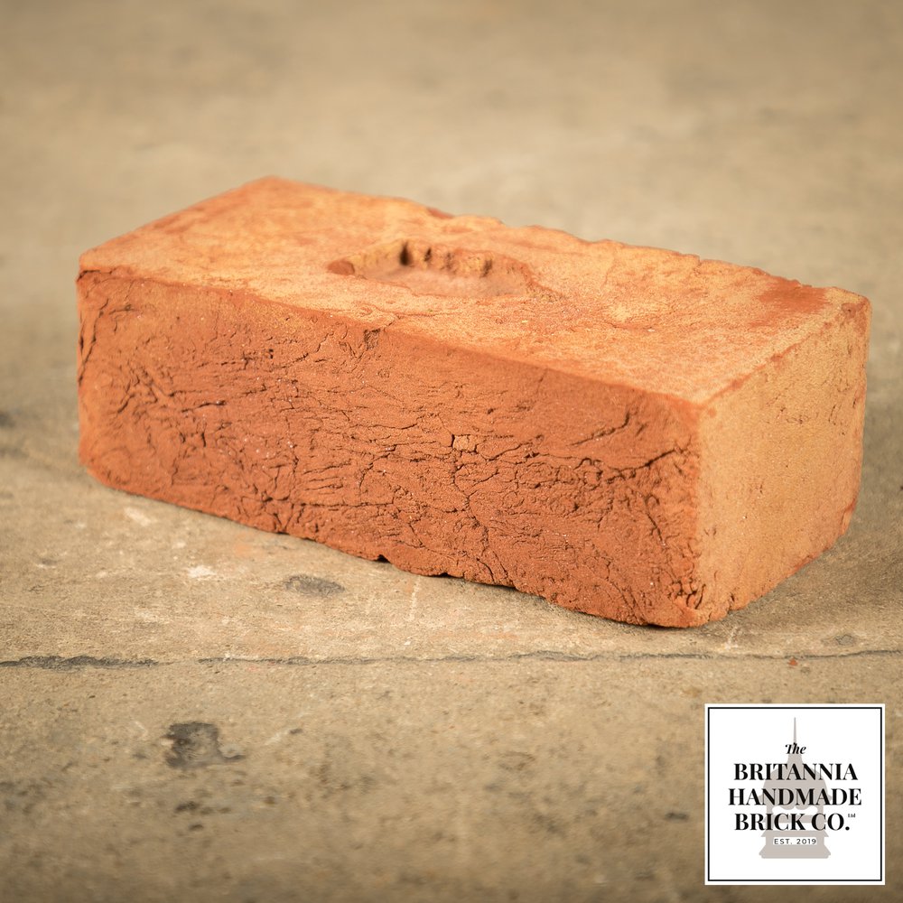 3" Handmade Red Brick, Period Style Facing Bricks