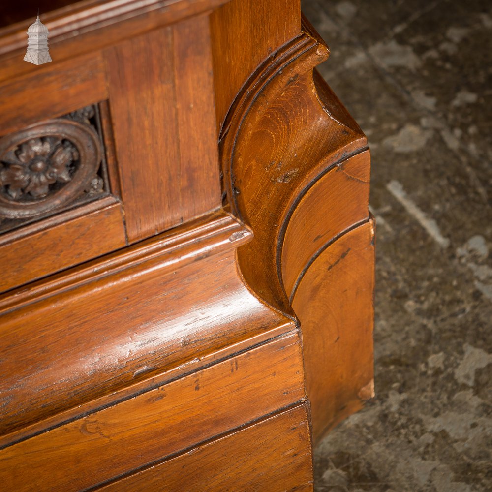 Pair of 19th C Mahogany Covers