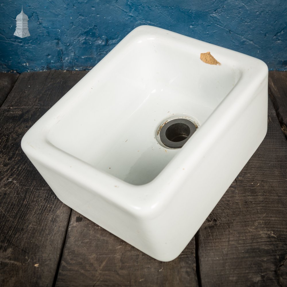 Small Excelsior White School Science Lab Sink