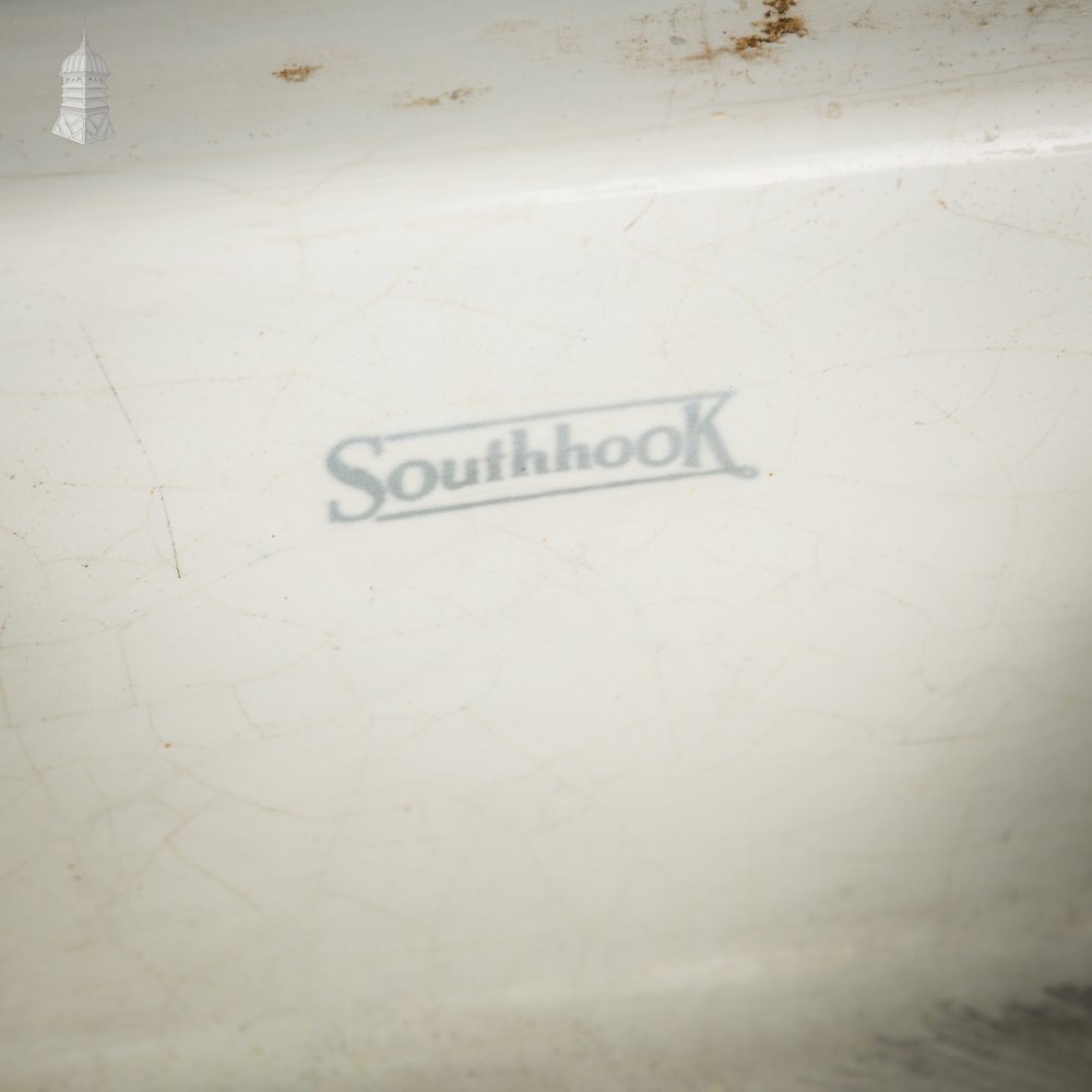 Small Vintage Southhook White School Science Lab Sink