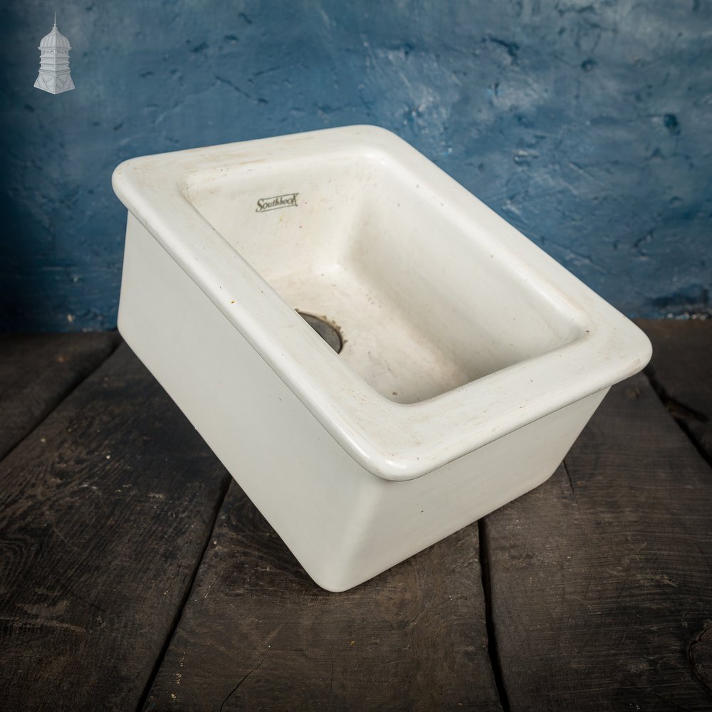 Small Southhook White School Science Lab Sink