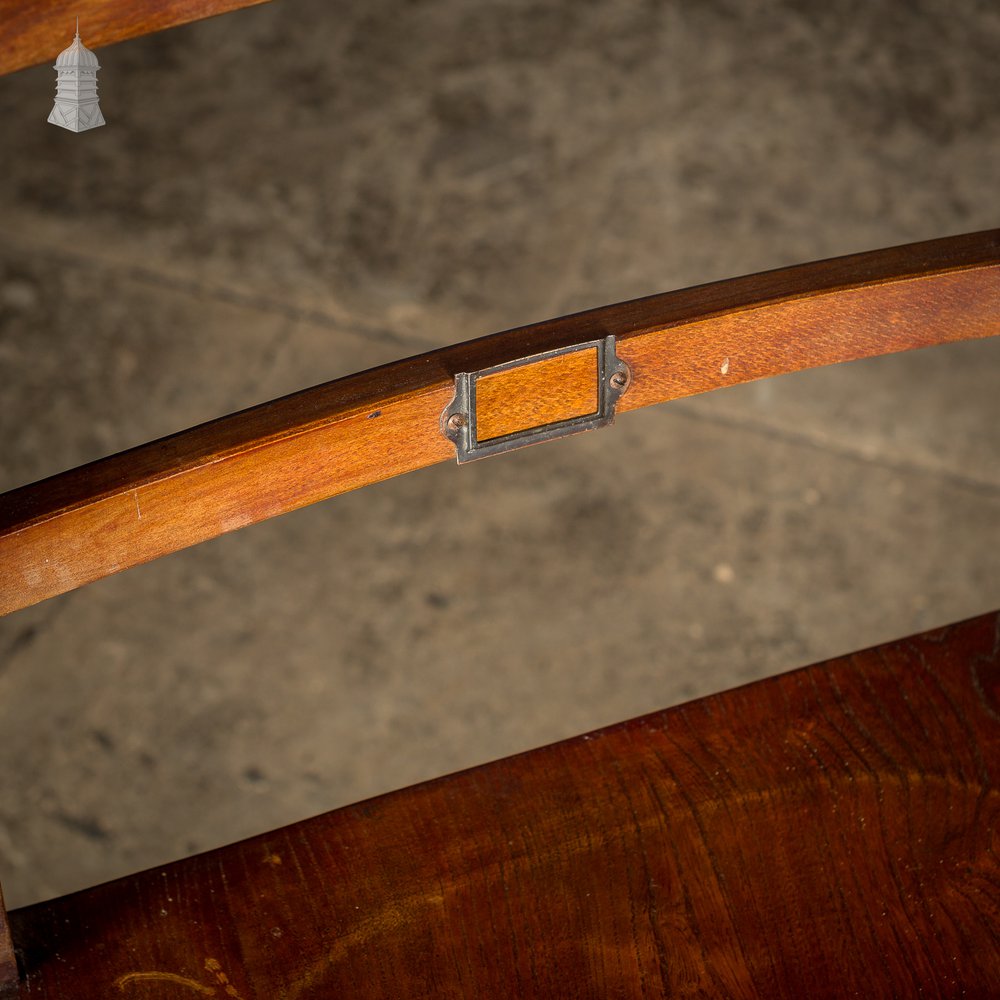 Set of 6 19th C Elm Synagogue Chairs [No. 4]