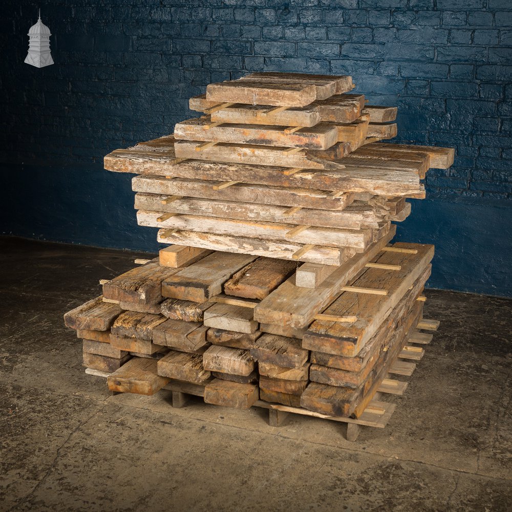 Pack of Short Exotic Iron Wood Timbers