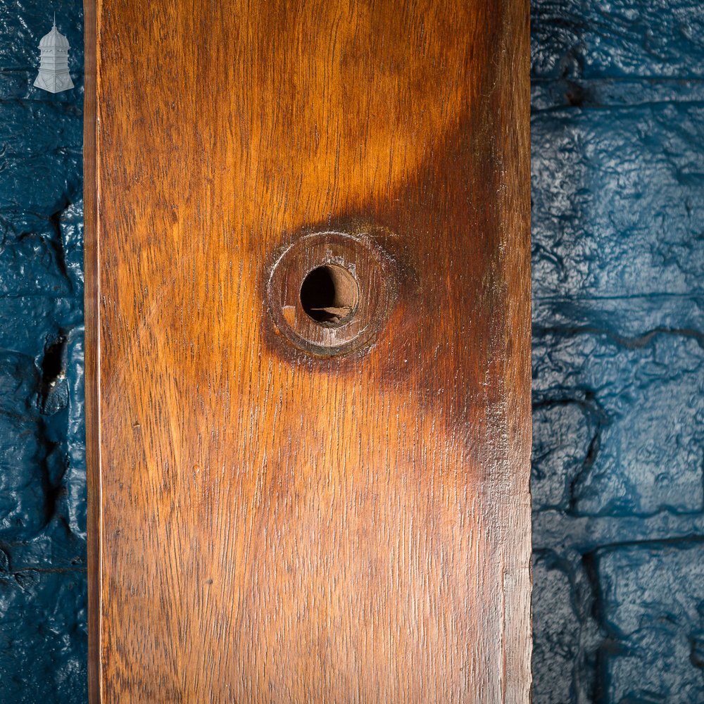 Iroko Worktop Reclaimed from a School Science Lab with Sink Cut Out NR24922