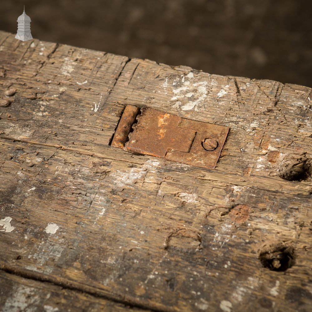 Large 19th C Carpenters Pine Workbench