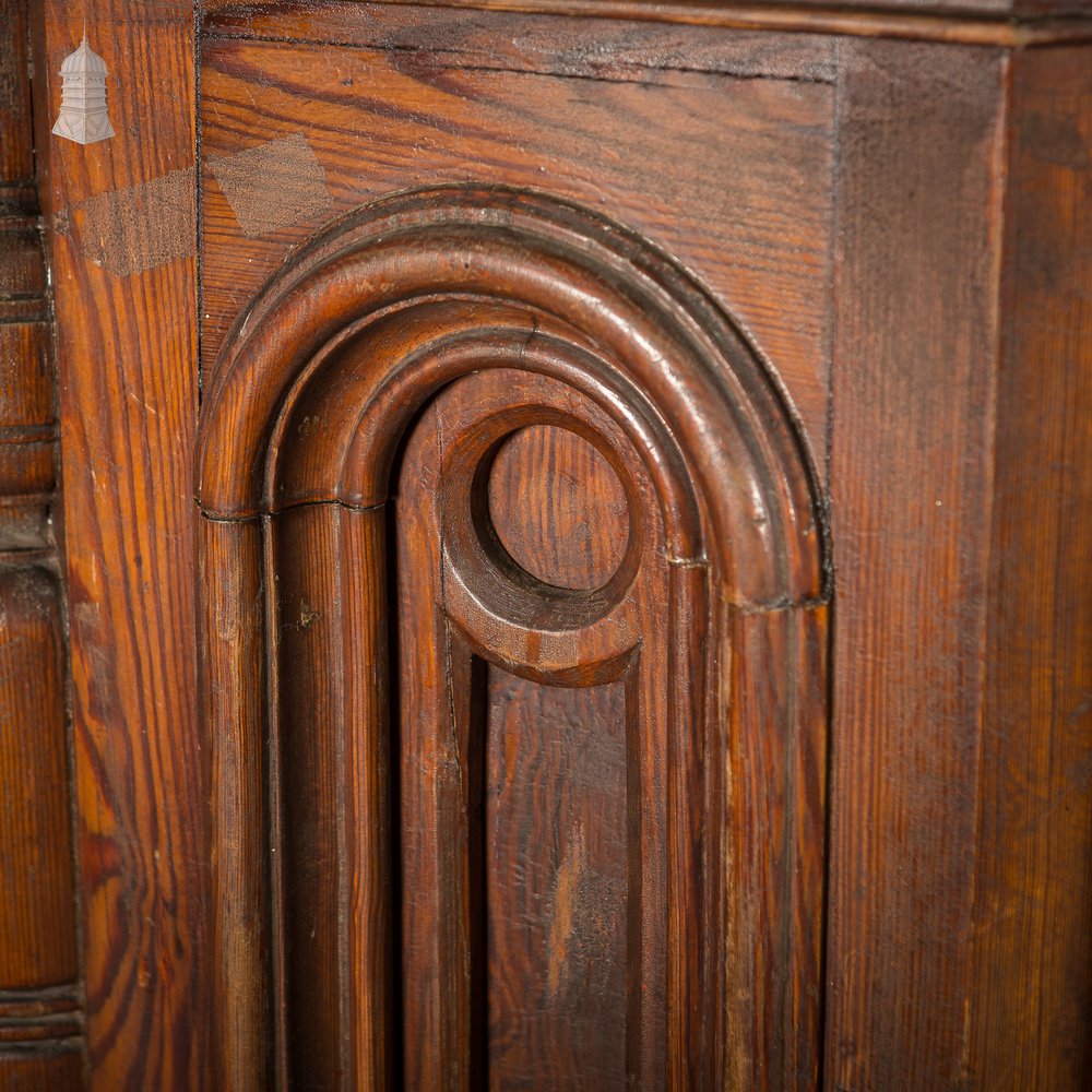 19th C Pitch Pine Pulpit for Restoration