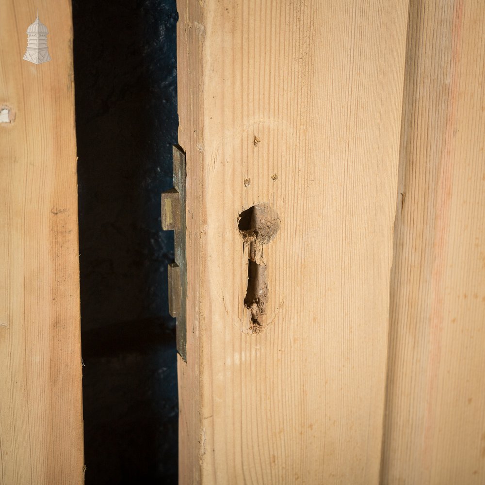 Pair of 19th C Pine Cupboard Doors