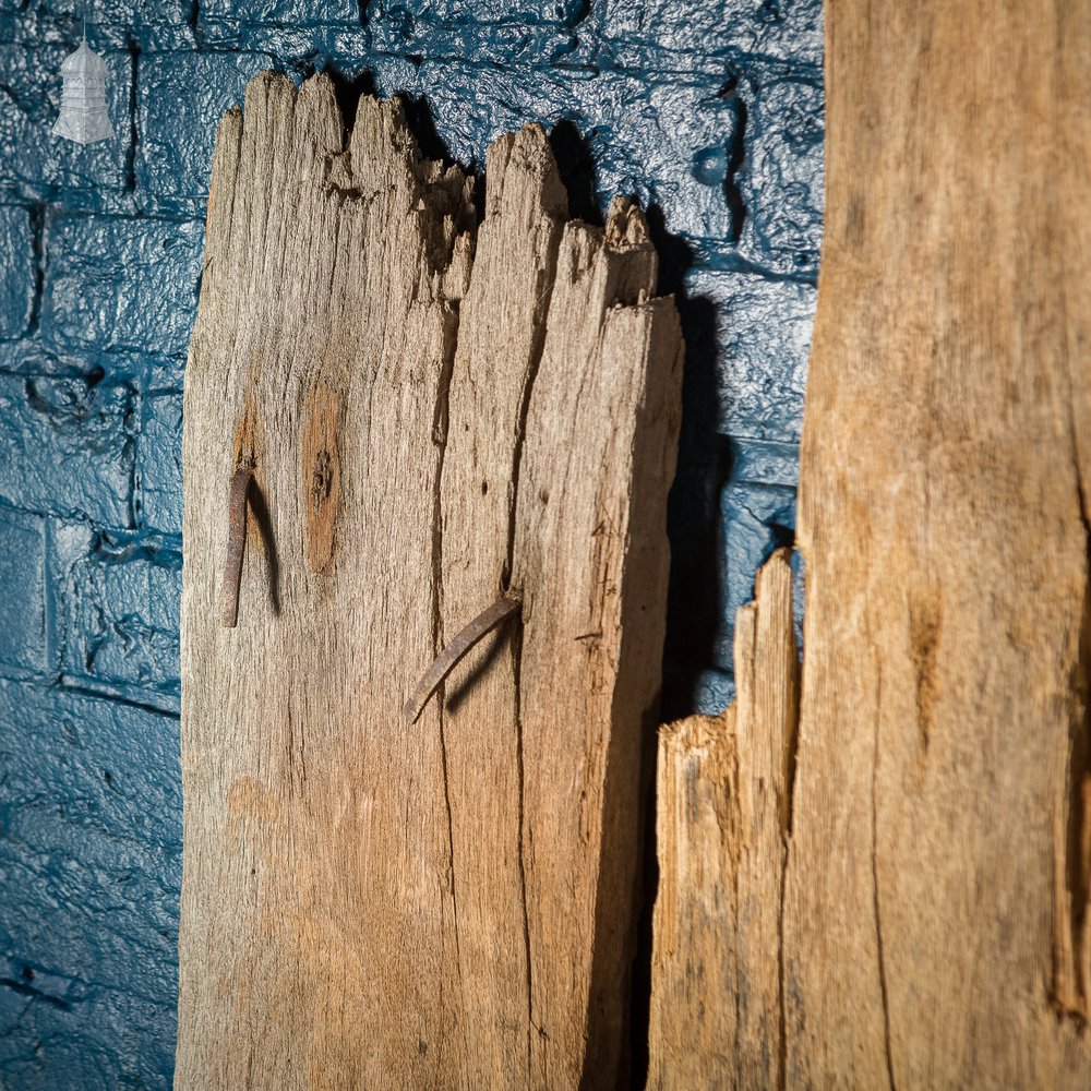 Large Batch of Worn Rustic Hardwood Pilings