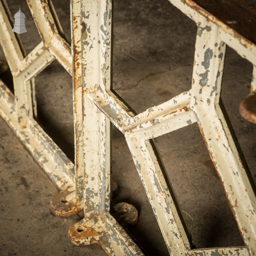 Pair of Decorative Victorian Industrial Machine Bases