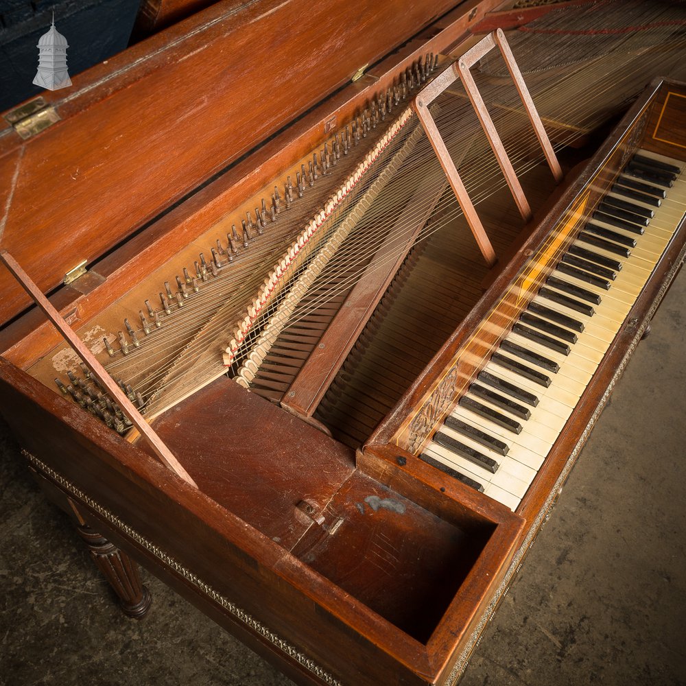 Very Rare Inlaid Mahogany Square Piano by John Broadwood & Sons Piano circa 1813