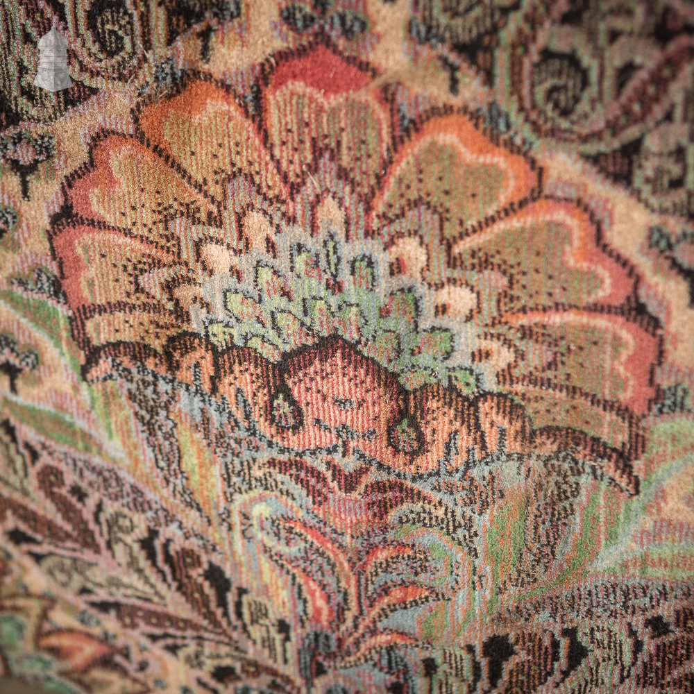 Circa 1900 Small Sofa with William Morris Style Fabric