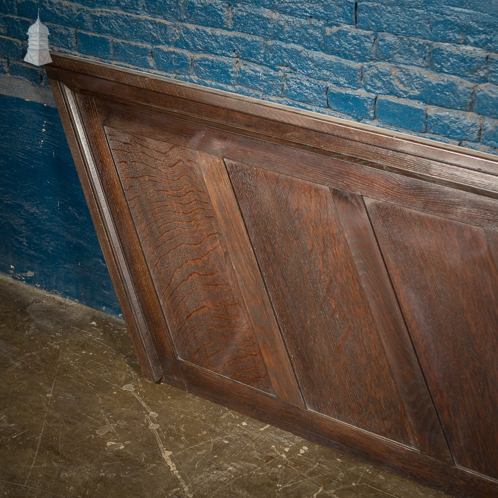 19th C Oak Staircase Paneling