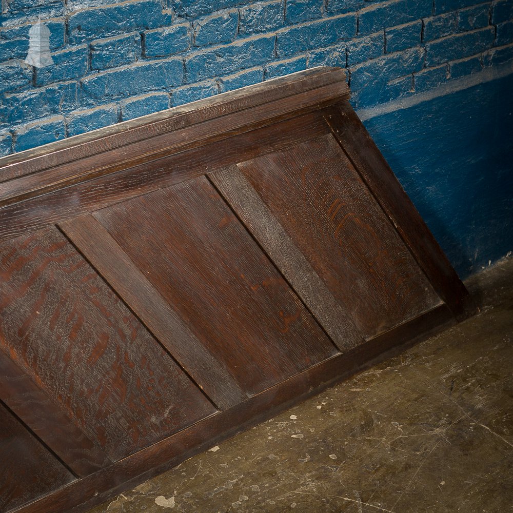 19th C Oak Staircase Paneling