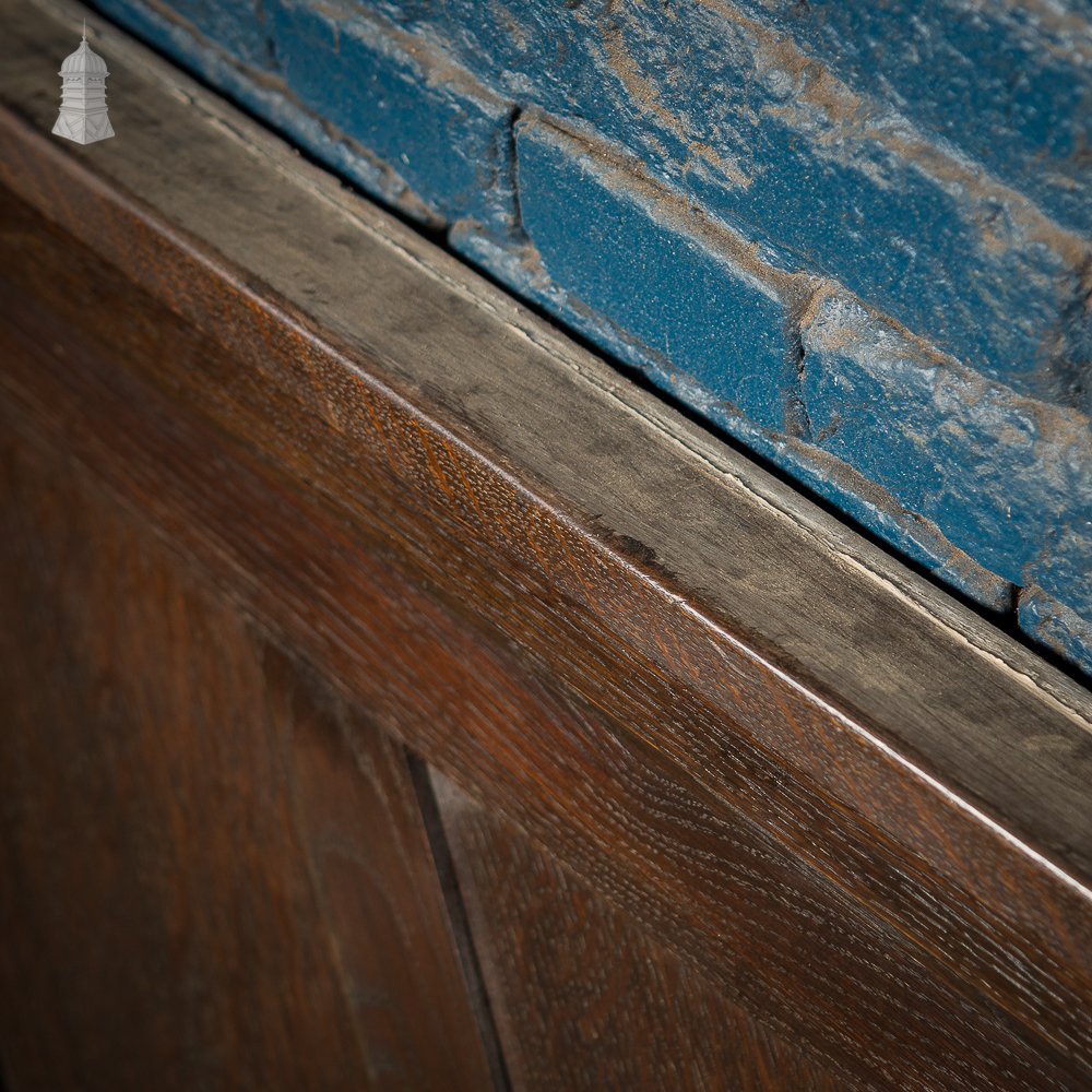 19th C Oak Staircase Paneling