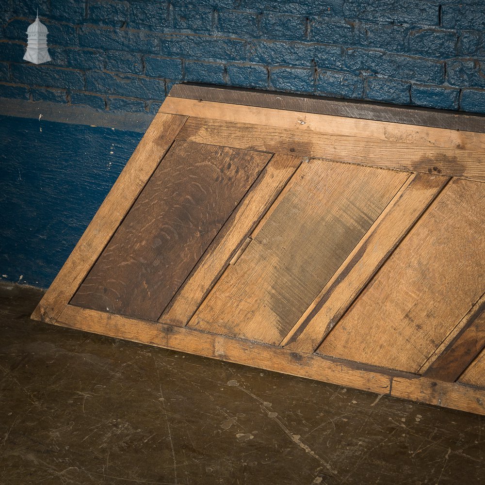 19th C Oak Staircase Paneling