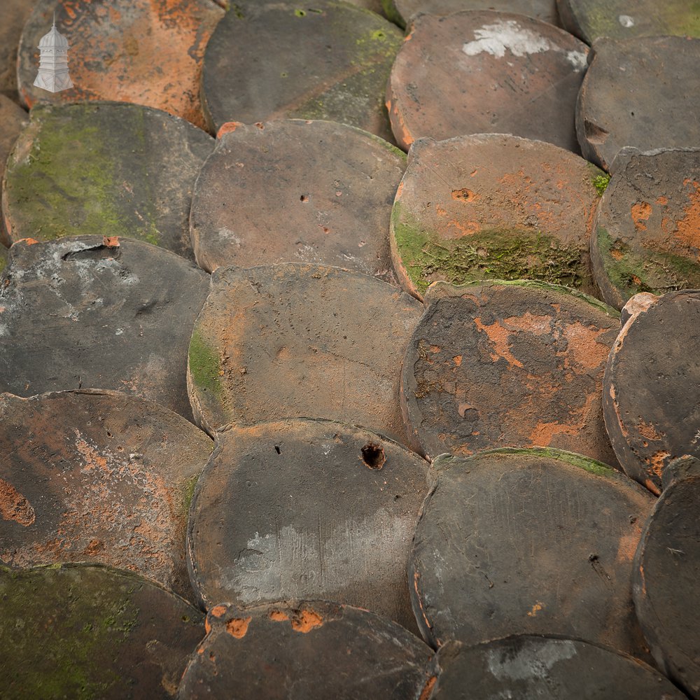 Batch of 1440 Red Clay ‘Fish Scale’ Tiles by Wade & Cherry Hornsea