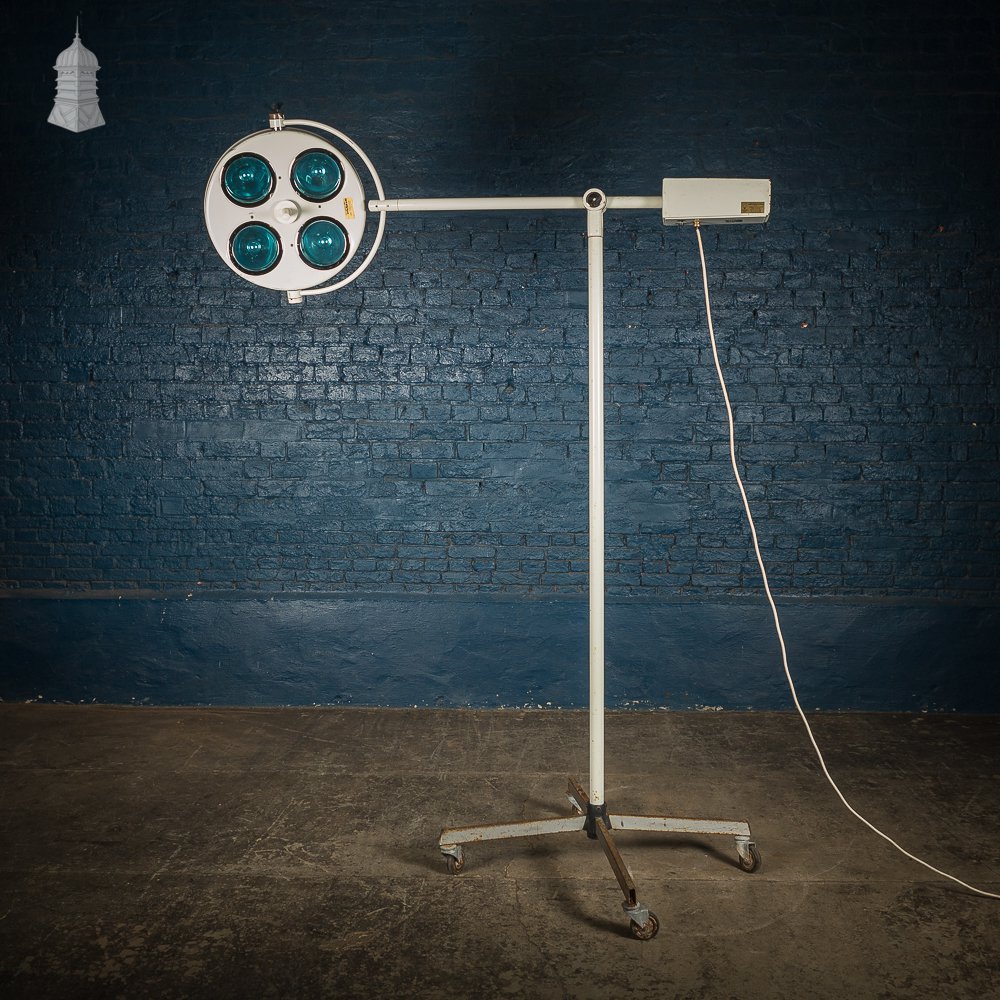 Hanaulux Adjustable Medical Surgery Lamp Made in West Germany