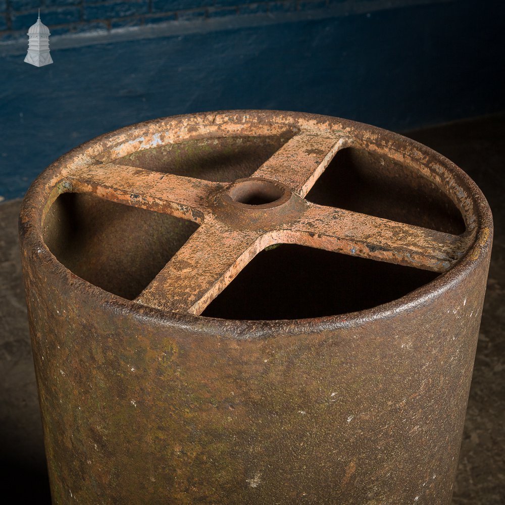 Pair of Cast Iron Victorian Rollers Table Bases